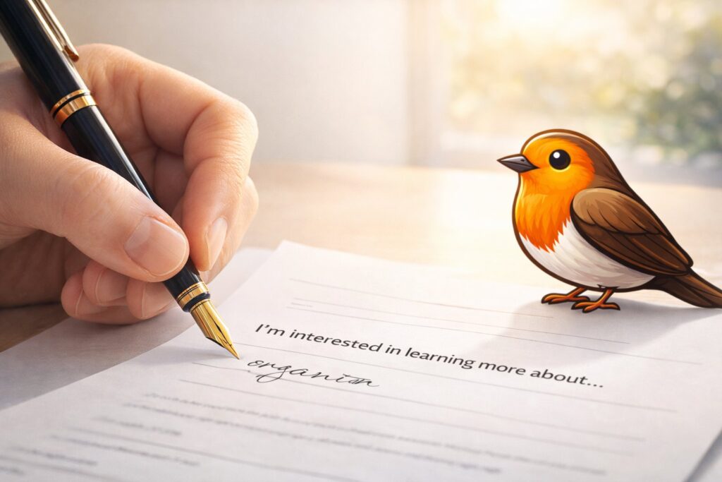 bird form submishion